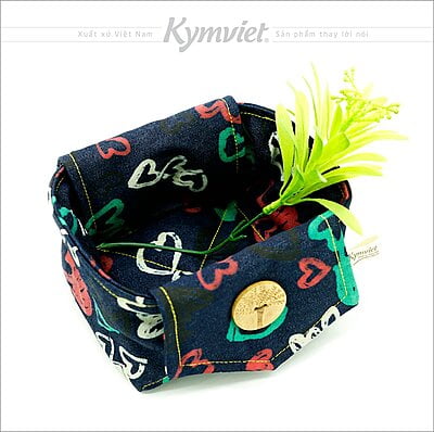 Hộp Đựng Giấy Ăn, Đựng Đồ Đa Nặng KYMVIET Chất Liệu Vải Bò In Họa Tiết 100% Handmade Hộp Đựng Giấy Ăn, Đựng Đồ Đa Nặng KYMVIET Chất Liệu Vải Bò In Họa Tiết 100% Handmade