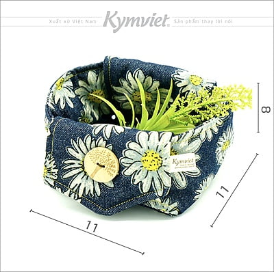 Hộp Đựng Giấy Ăn, Đựng Đồ Đa Nặng KYMVIET Chất Liệu Vải Bò In Họa Tiết 100% Handmade Hộp Đựng Giấy Ăn, Đựng Đồ Đa Nặng KYMVIET Chất Liệu Vải Bò In Họa Tiết 100% Handmade