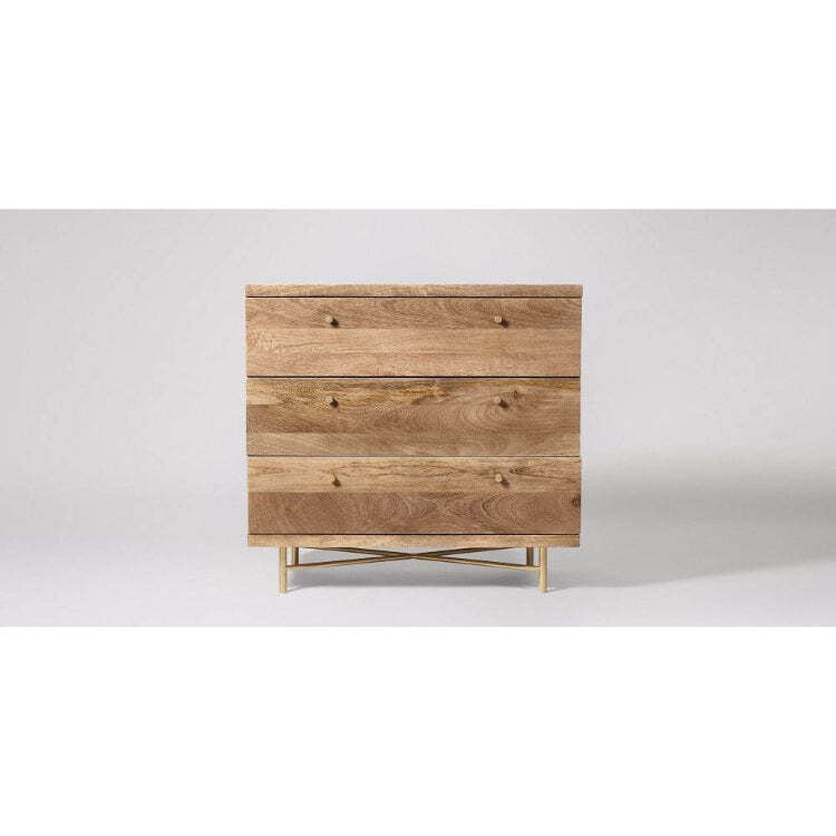 Ray 3 Drawer Chest Of Drawers In Natural Ray 3 Drawer Chest Of Drawers In Natural