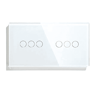 Zigbee 3+3 Gang Switch