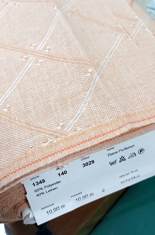 Zweigart - Tessuto misto lino Diana alt. 140